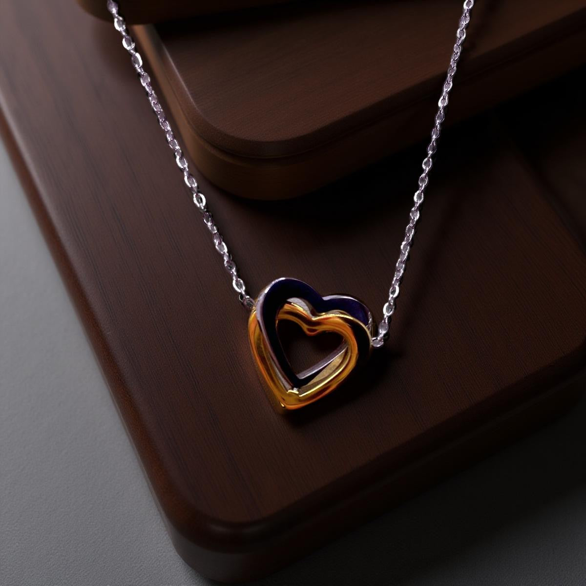 Collana Miss Due Cuori Intrecciati
