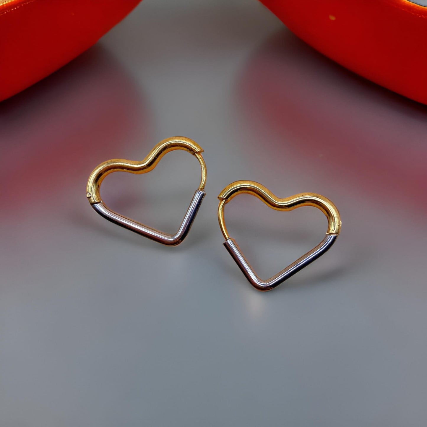 Orecchini Miss Cuore Bicolor