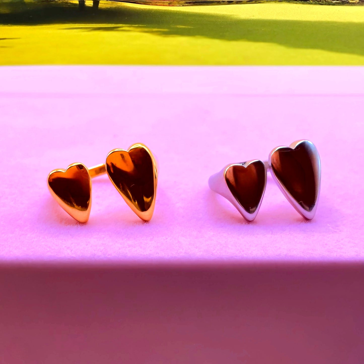Anello Miss Double Hearts