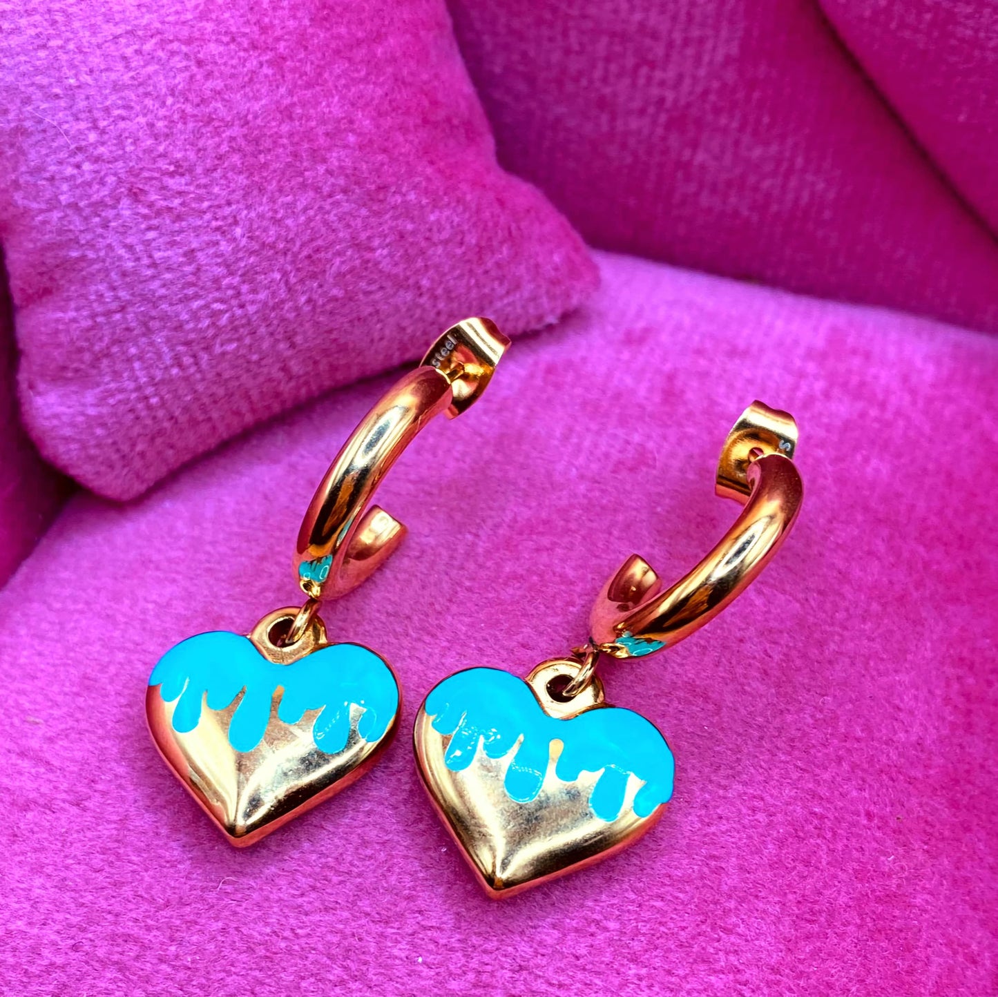 Orecchini Miss Cuore di Vernice