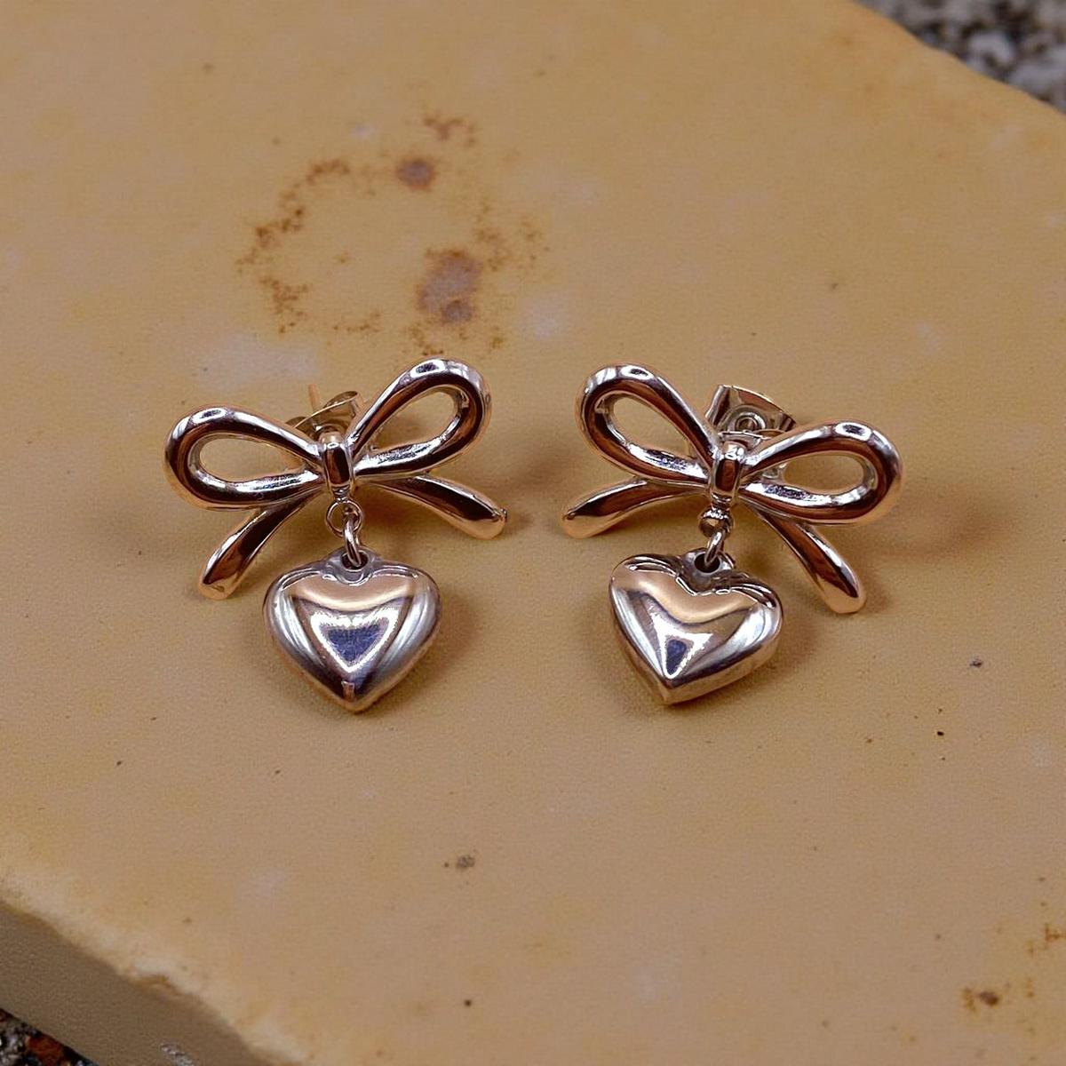 Orecchini Miss Fiocco Cuore