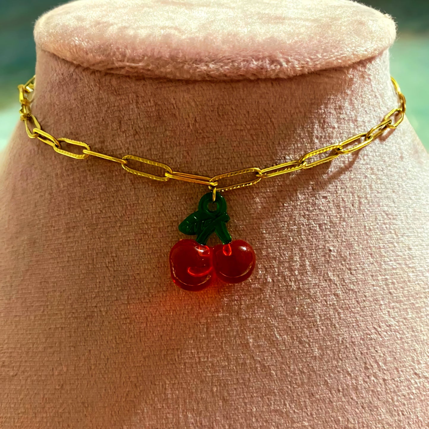 Collana Choker Miss Cherry