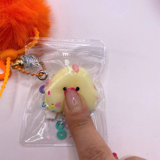 Portachiavi Miss Pulcino Squishy