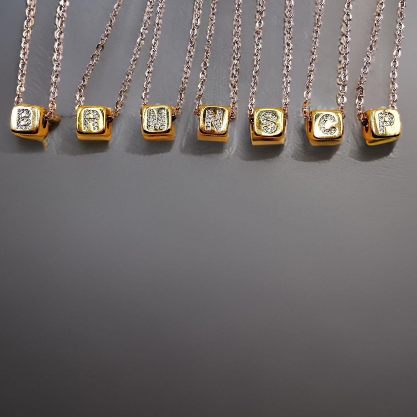 Collana Miss Lettera Bicolor