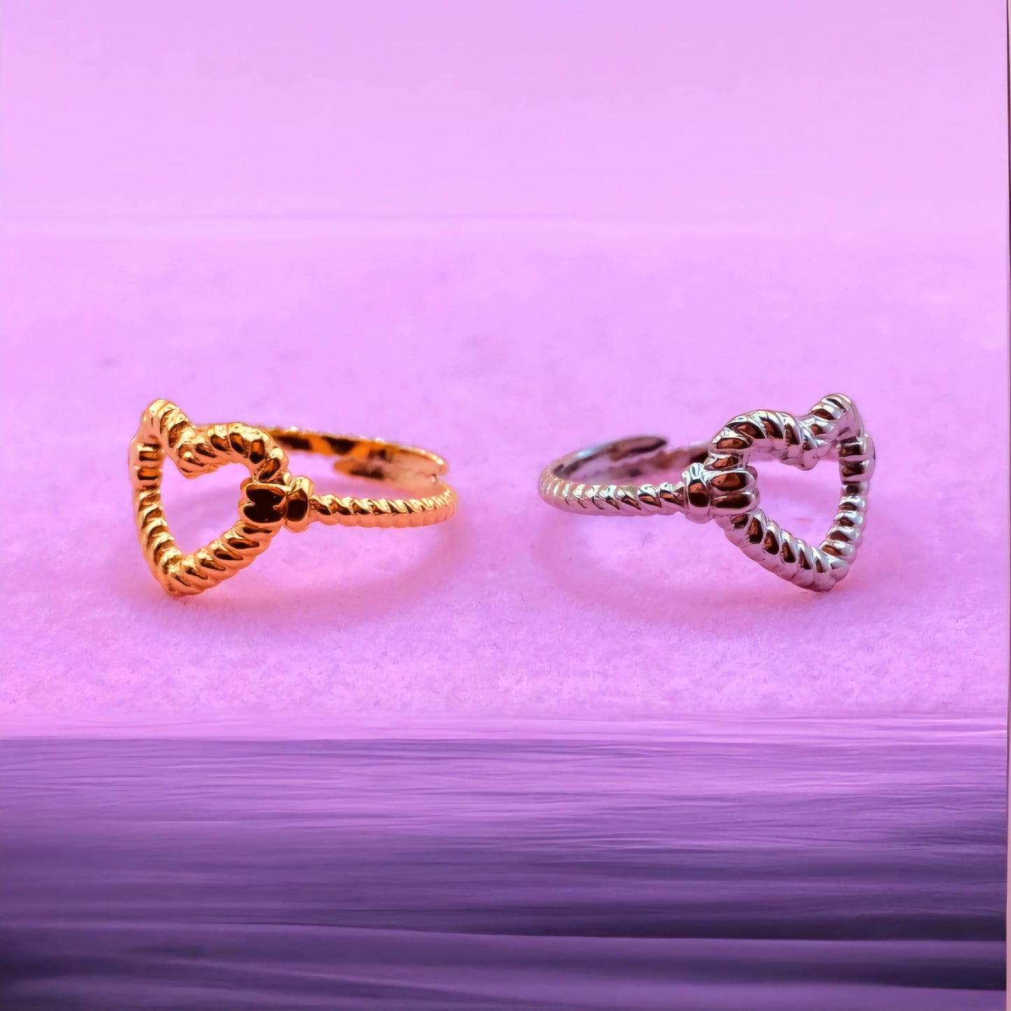 Anello Miss Rope Heart
