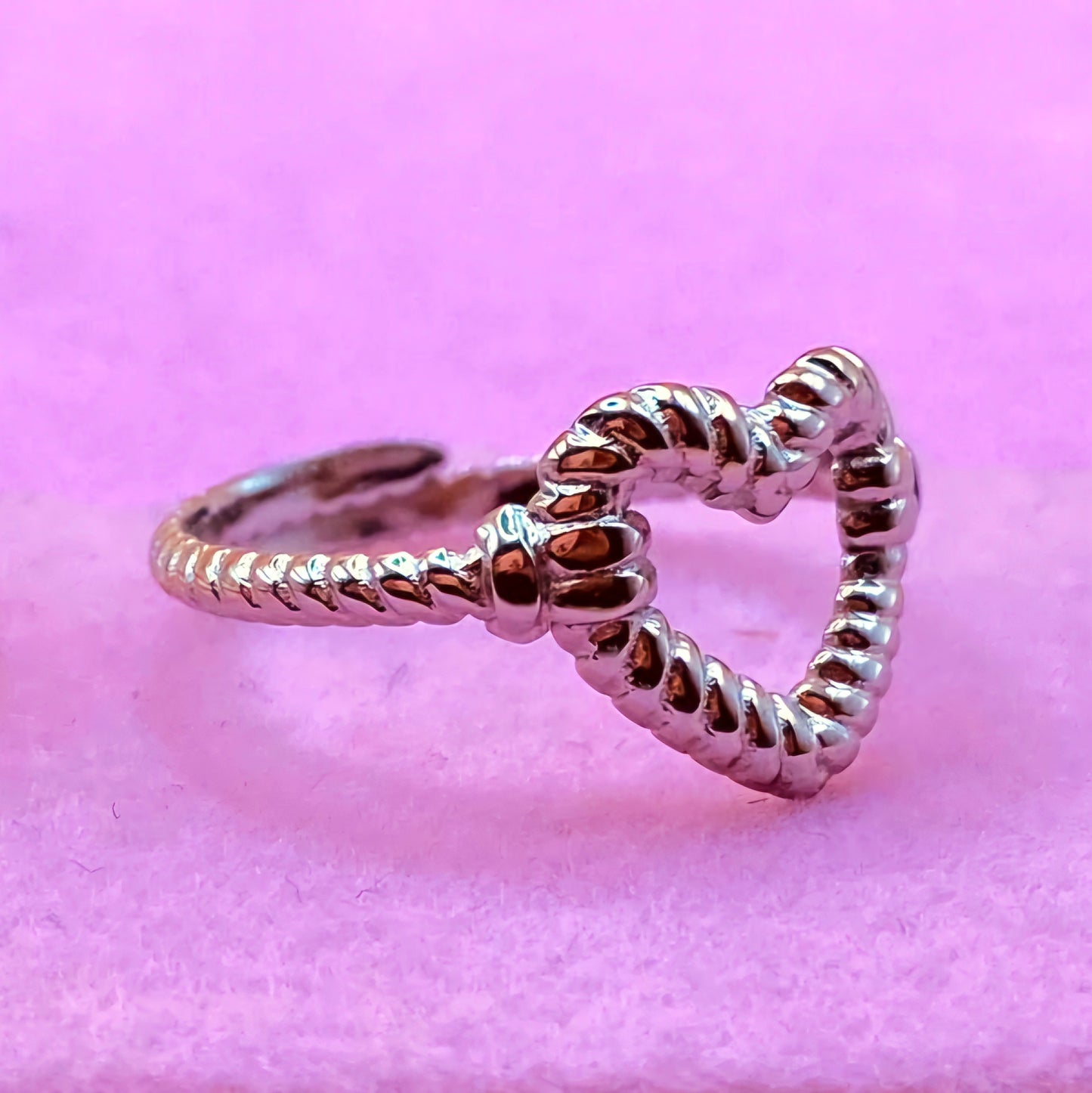 Anello Miss Rope Heart