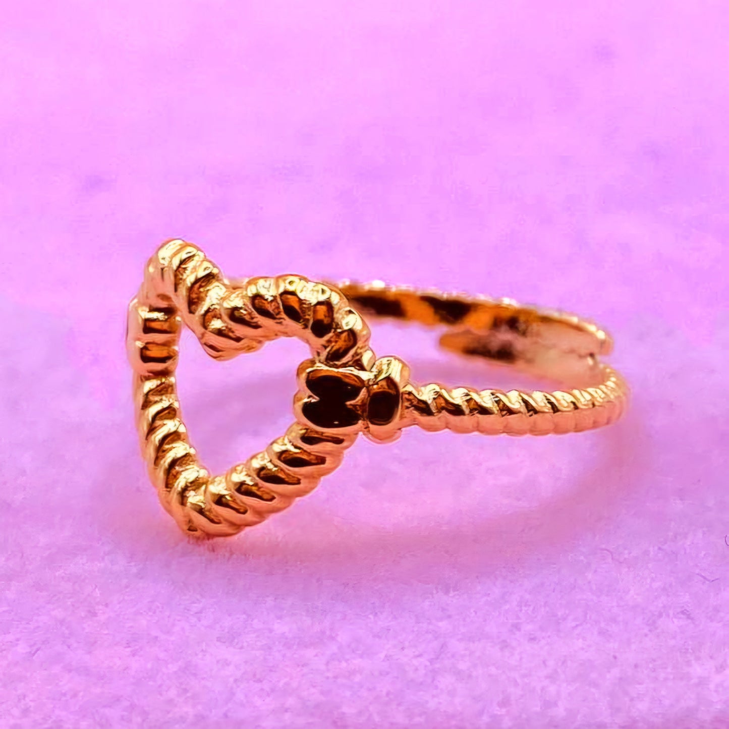 Anello Miss Rope Heart