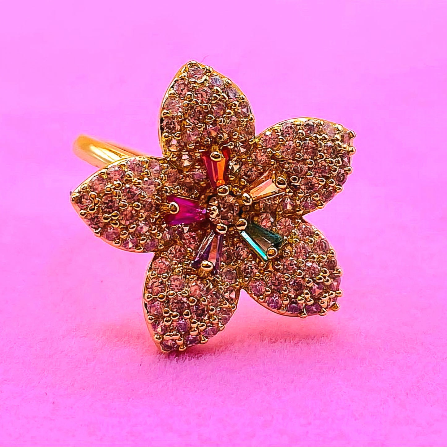 Anello Miss Shiny Flower