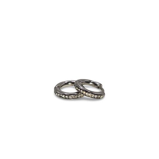 Orecchini Miss Mini Cerchietto Strass