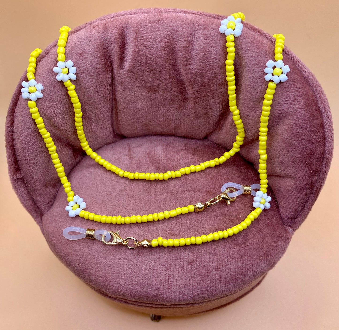 Collana per occhiali fiorellino