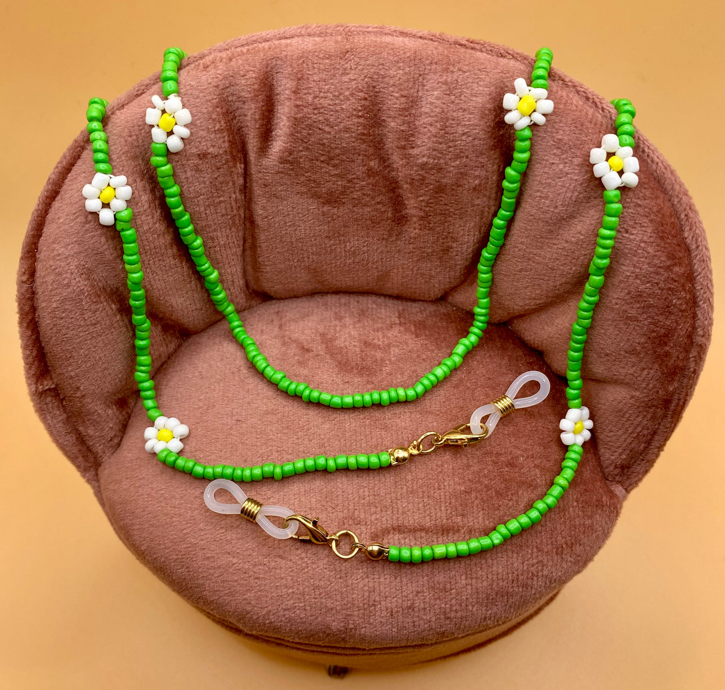 Collana per occhiali fiorellino