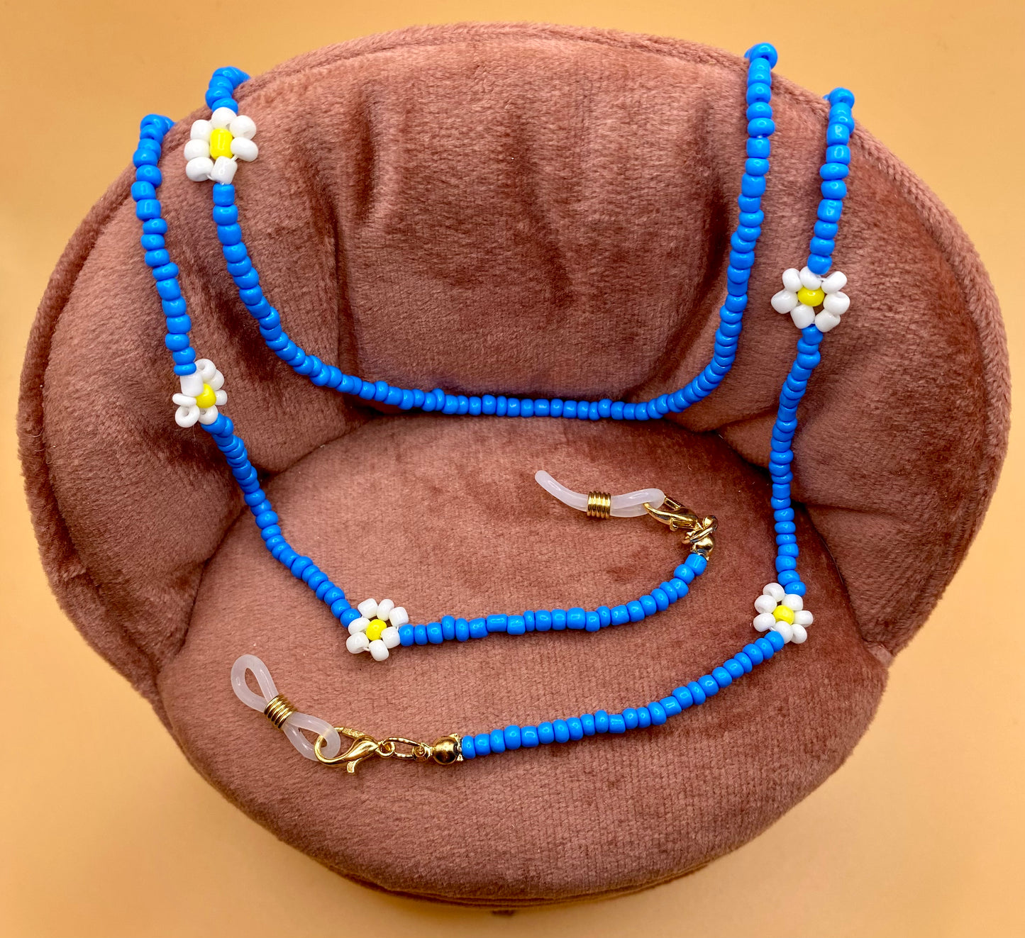 Collana per occhiali fiorellino