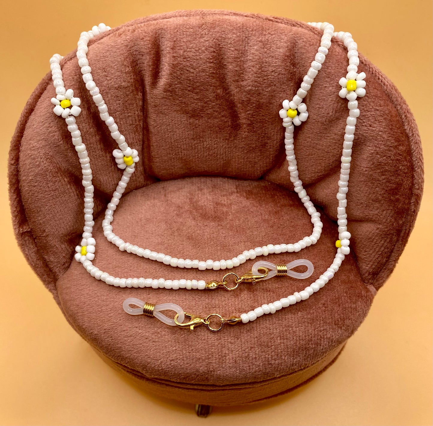 Collana per occhiali fiorellino