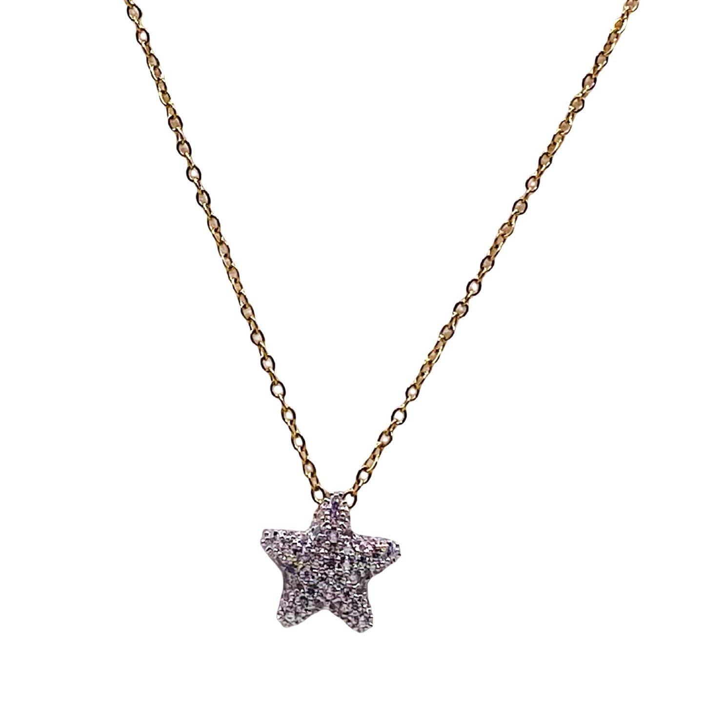 Collana Miss Stella Strass Bicolore (con cursore)