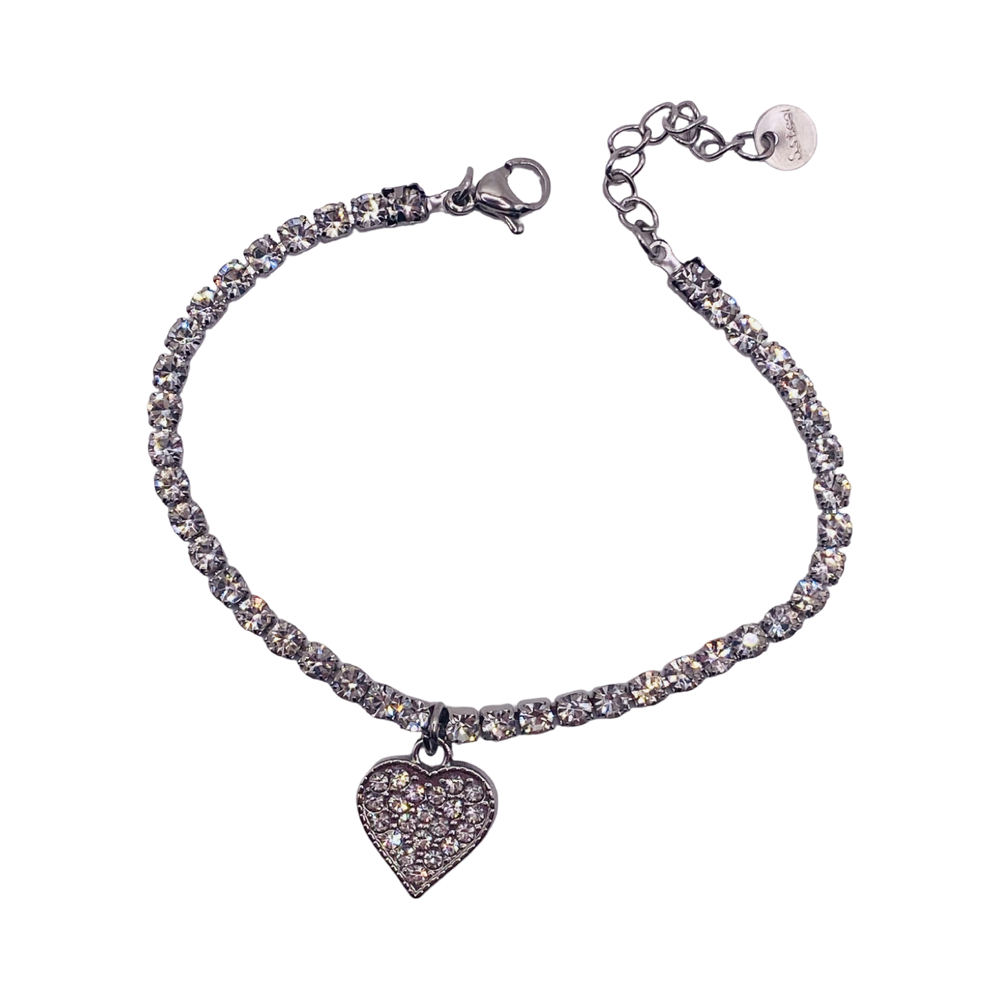 Bracciale Miss Tennis Cuore