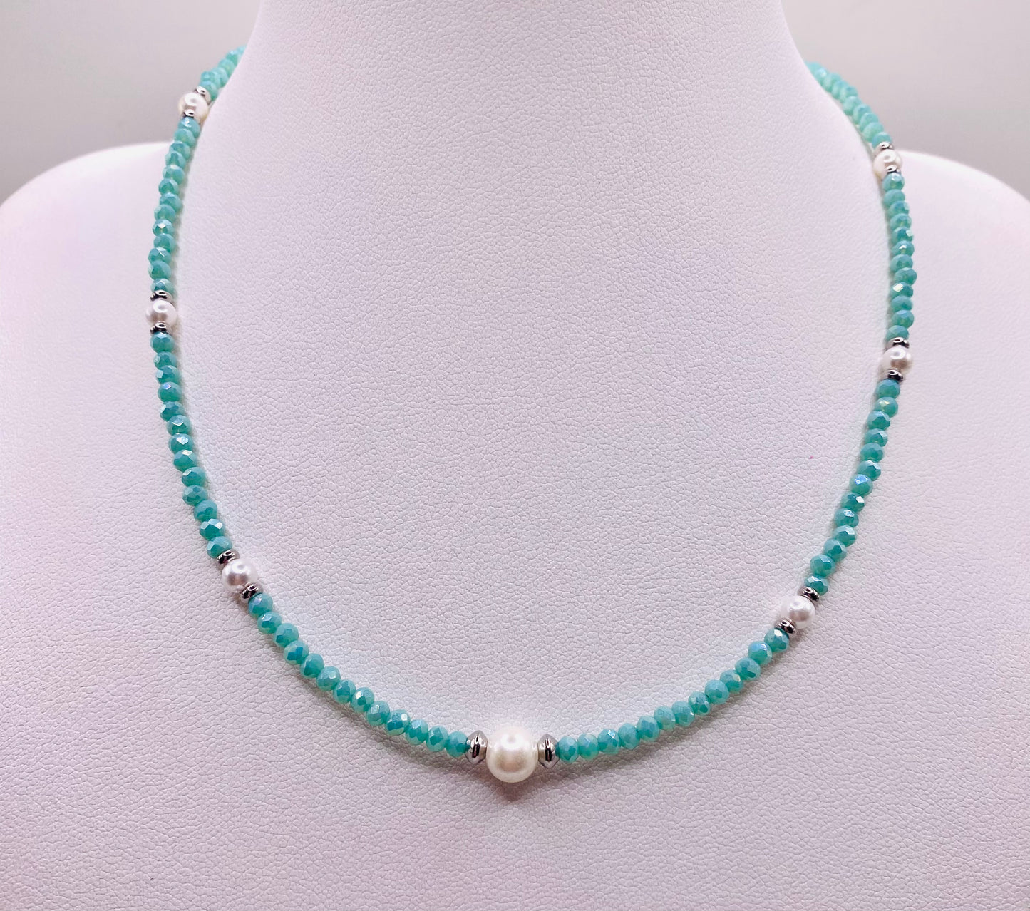 Collana Miss Perlina Silver