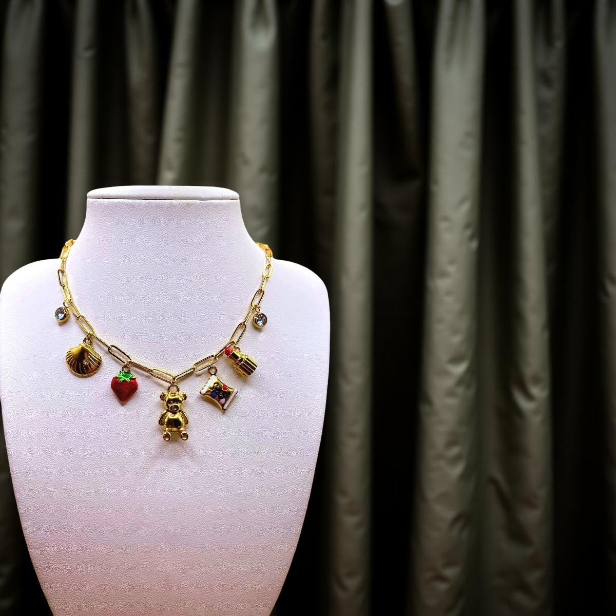 Collana Miss Teddy Summer Oro Limited Edition