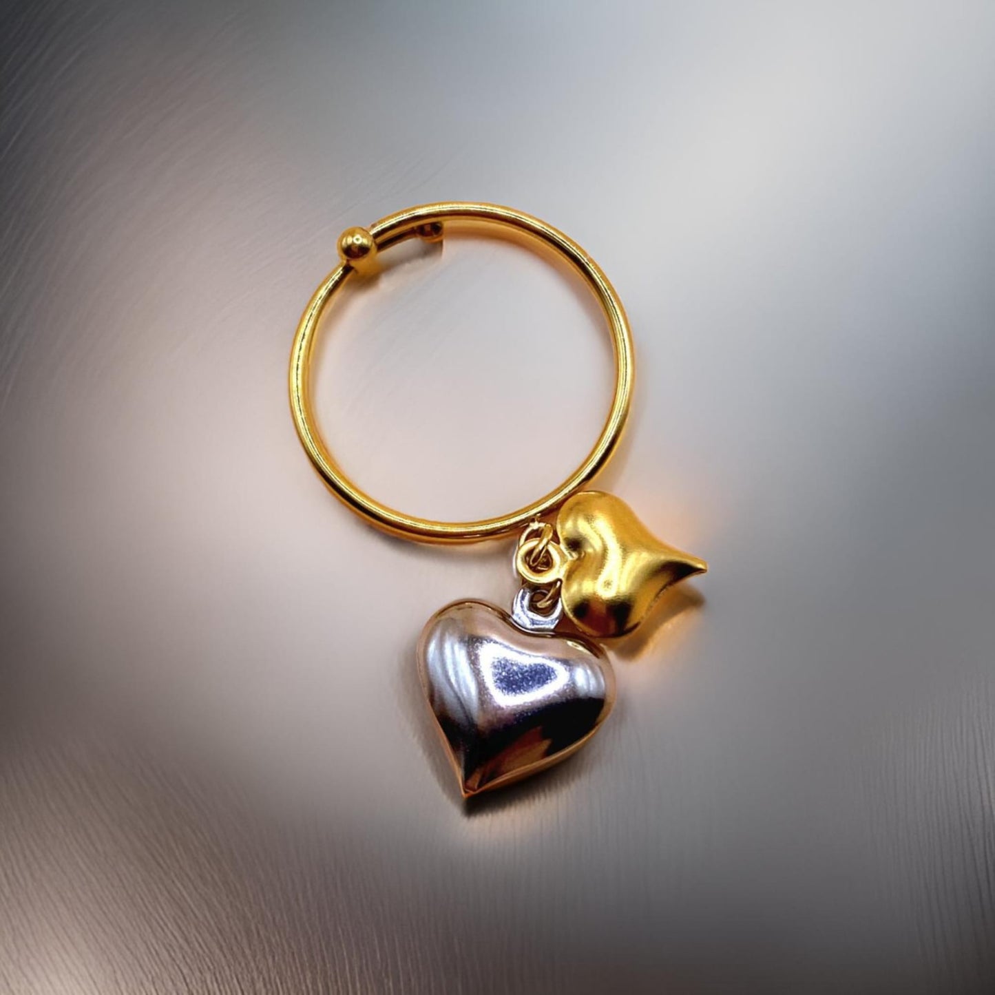 Anello Miss Cuori Bicolor