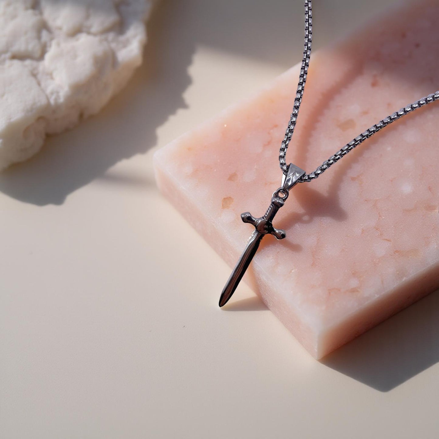 Collana Uomo Spada d'Acciaio