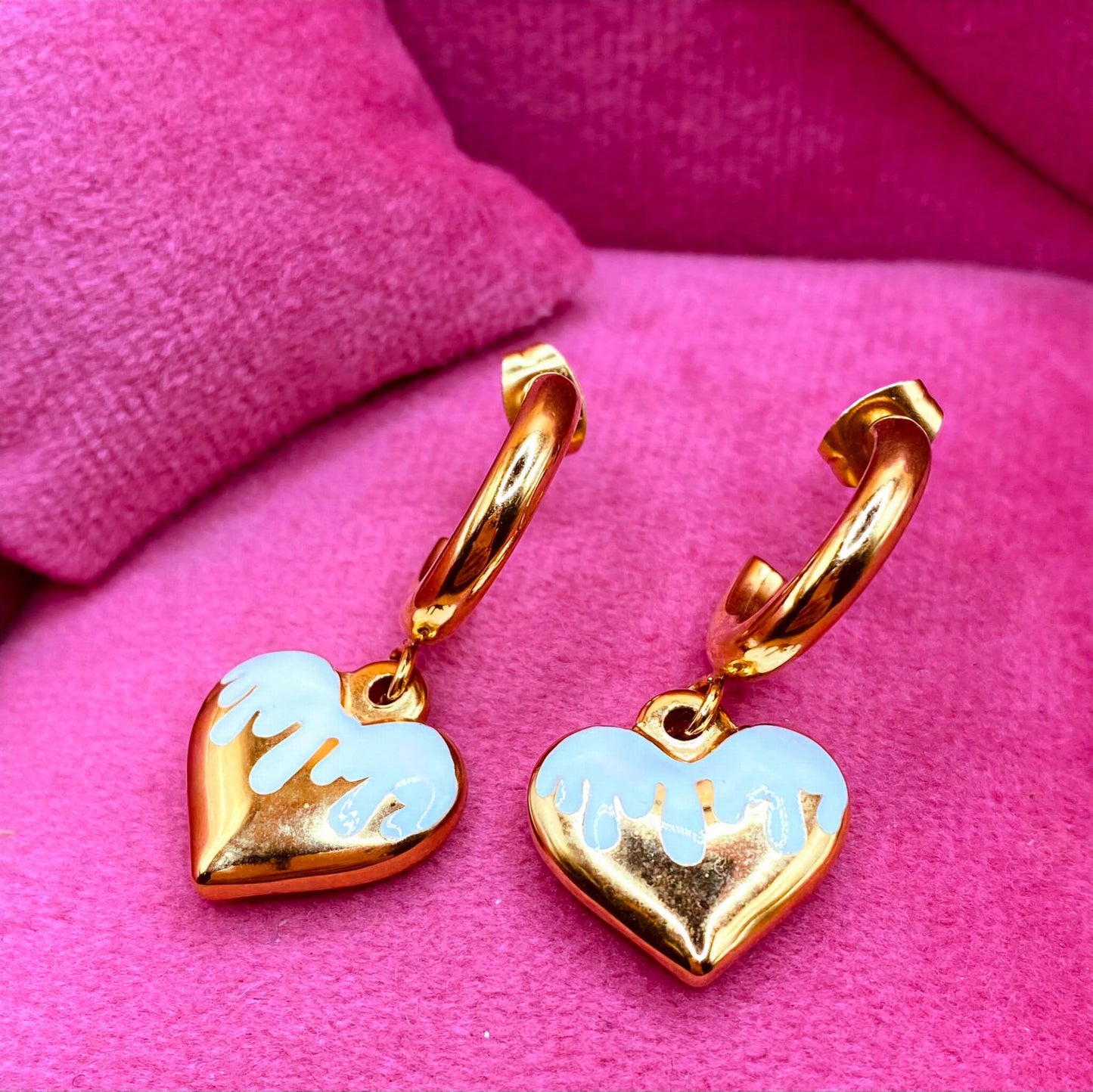 Orecchini Miss Cuore di Vernice