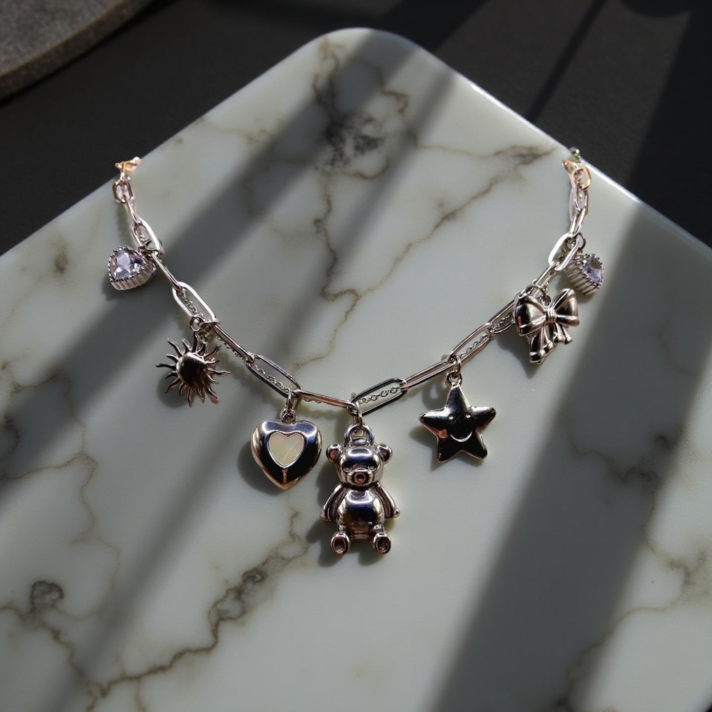 Collana Miss Teddy Summer Silver Limited Edition