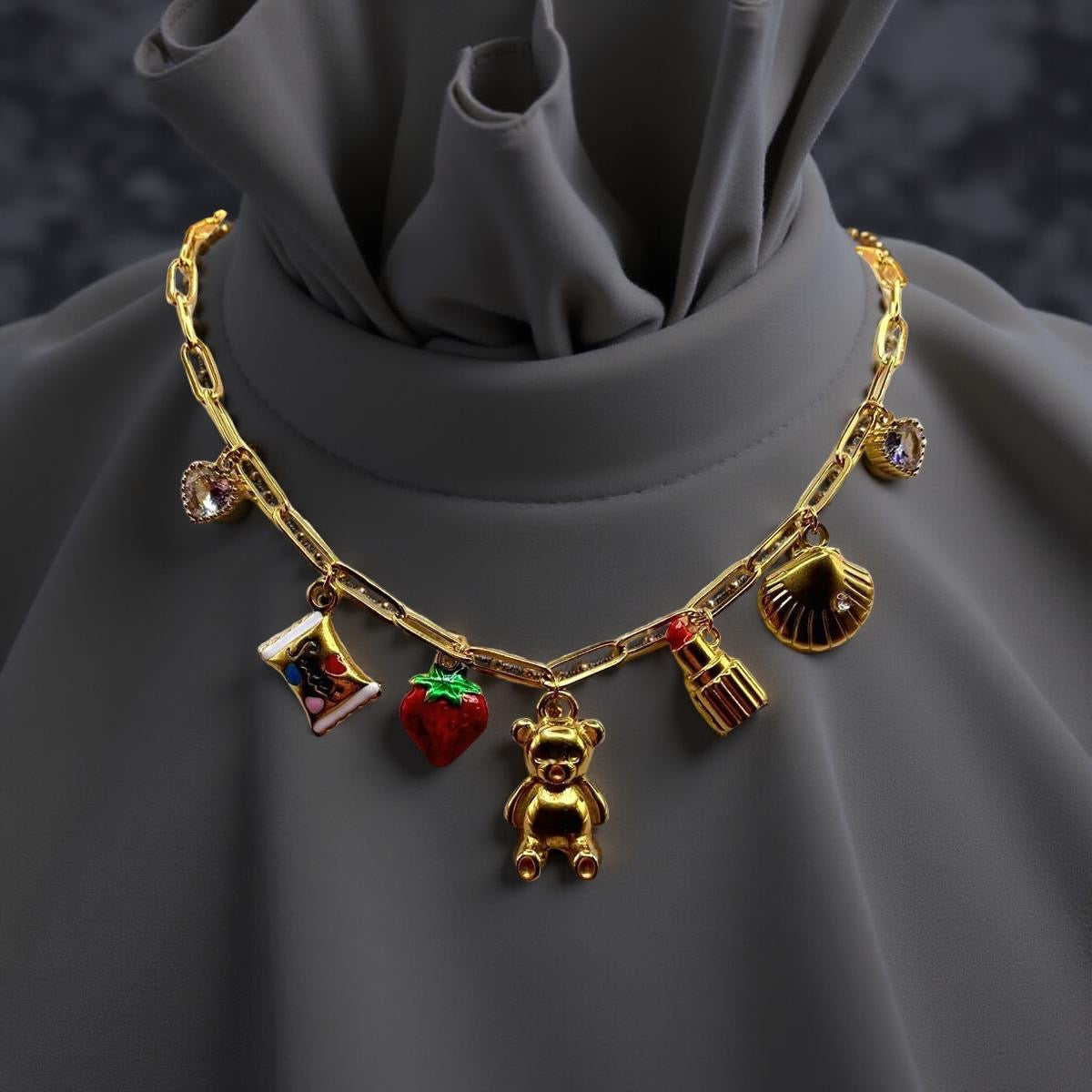 Collana Miss Teddy Summer Oro Limited Edition