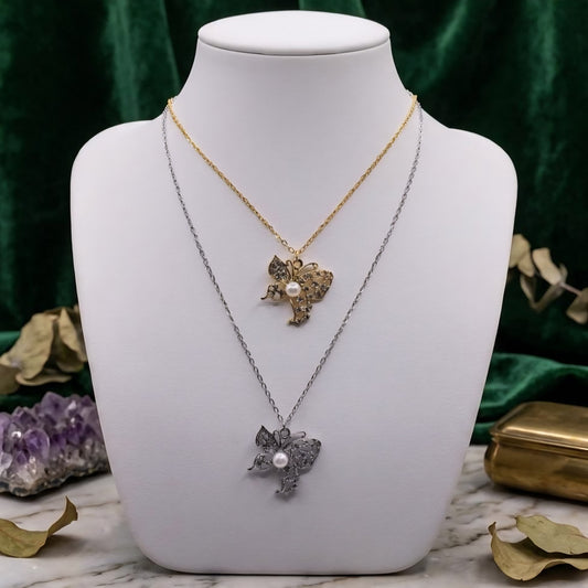 Collana Miss Farfalla Strass