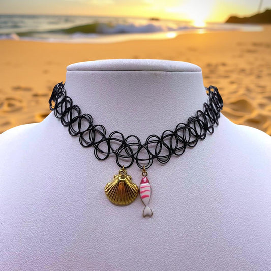 Choker Elastico Miss Estate 90