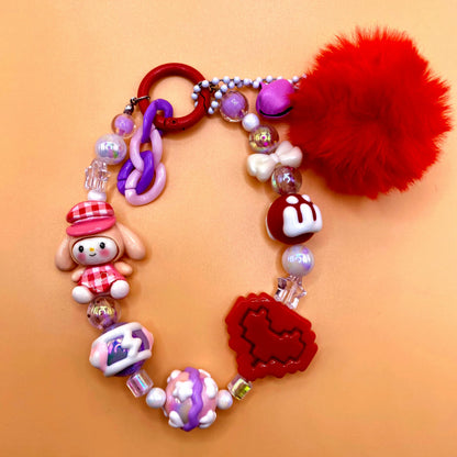 Phone strap/Portachiavi Miss Pon Pon