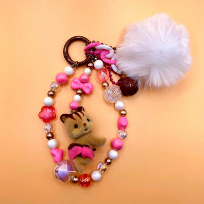 Phone strap/ Portachiavi Miss Coniglietto