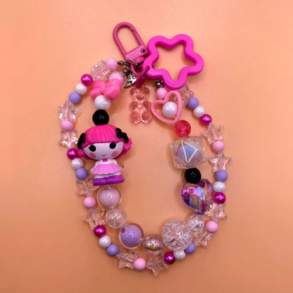 Phone strap/ Portachiavi Miss Shiny Doll