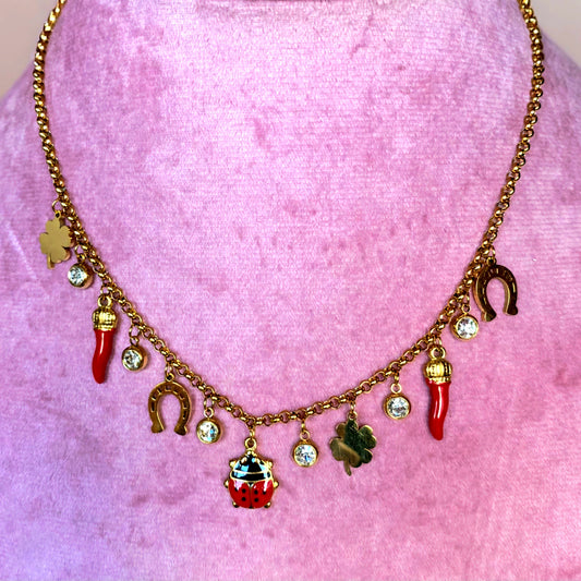 Collana Miss Coccinella