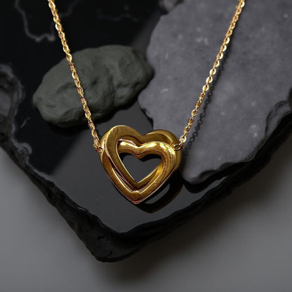Collana Miss Due Cuori Intrecciati