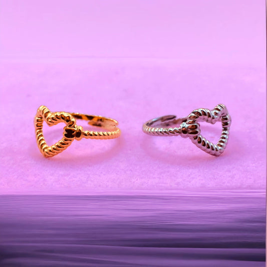 Anello Miss Rope Heart