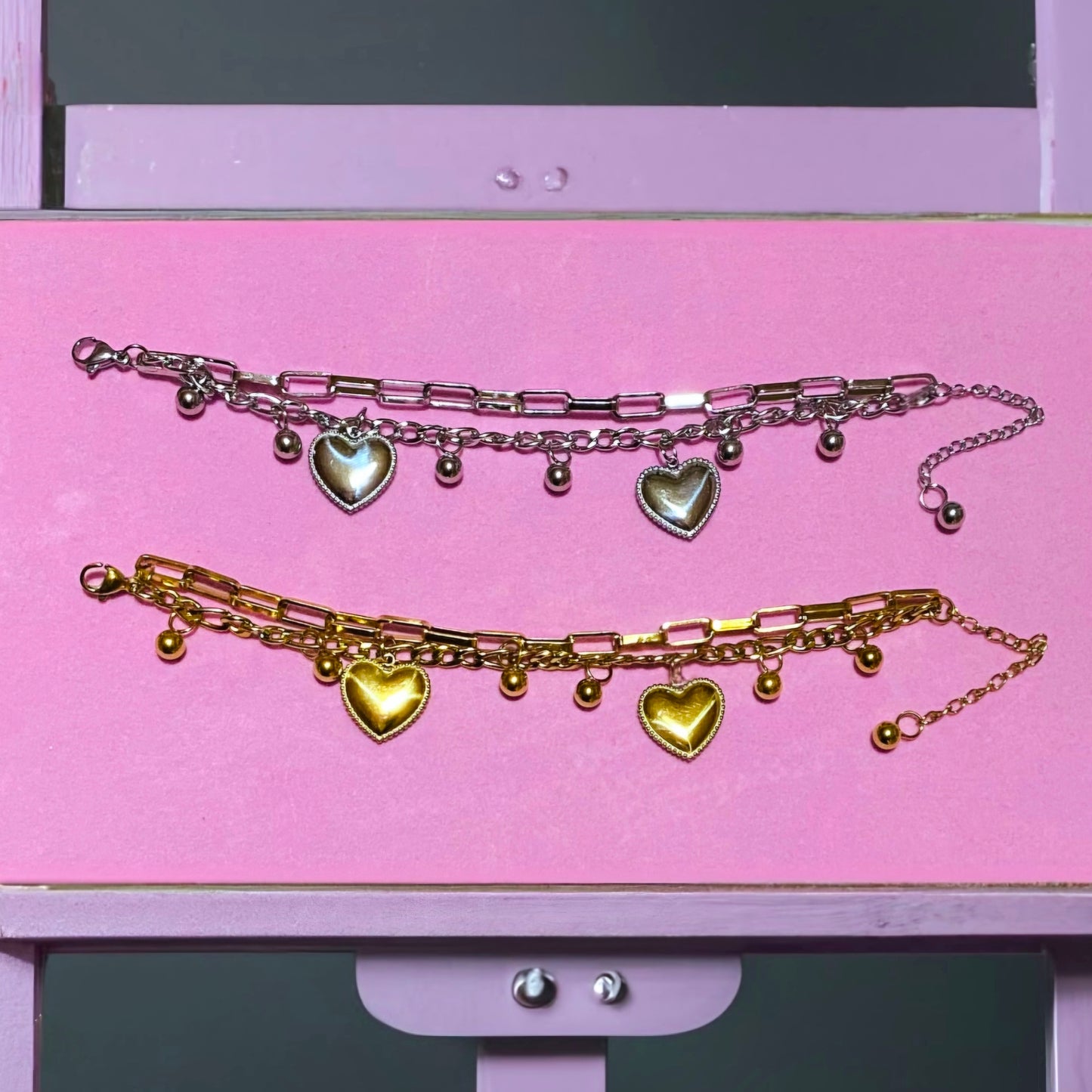 Bracciale Miss Double Heart