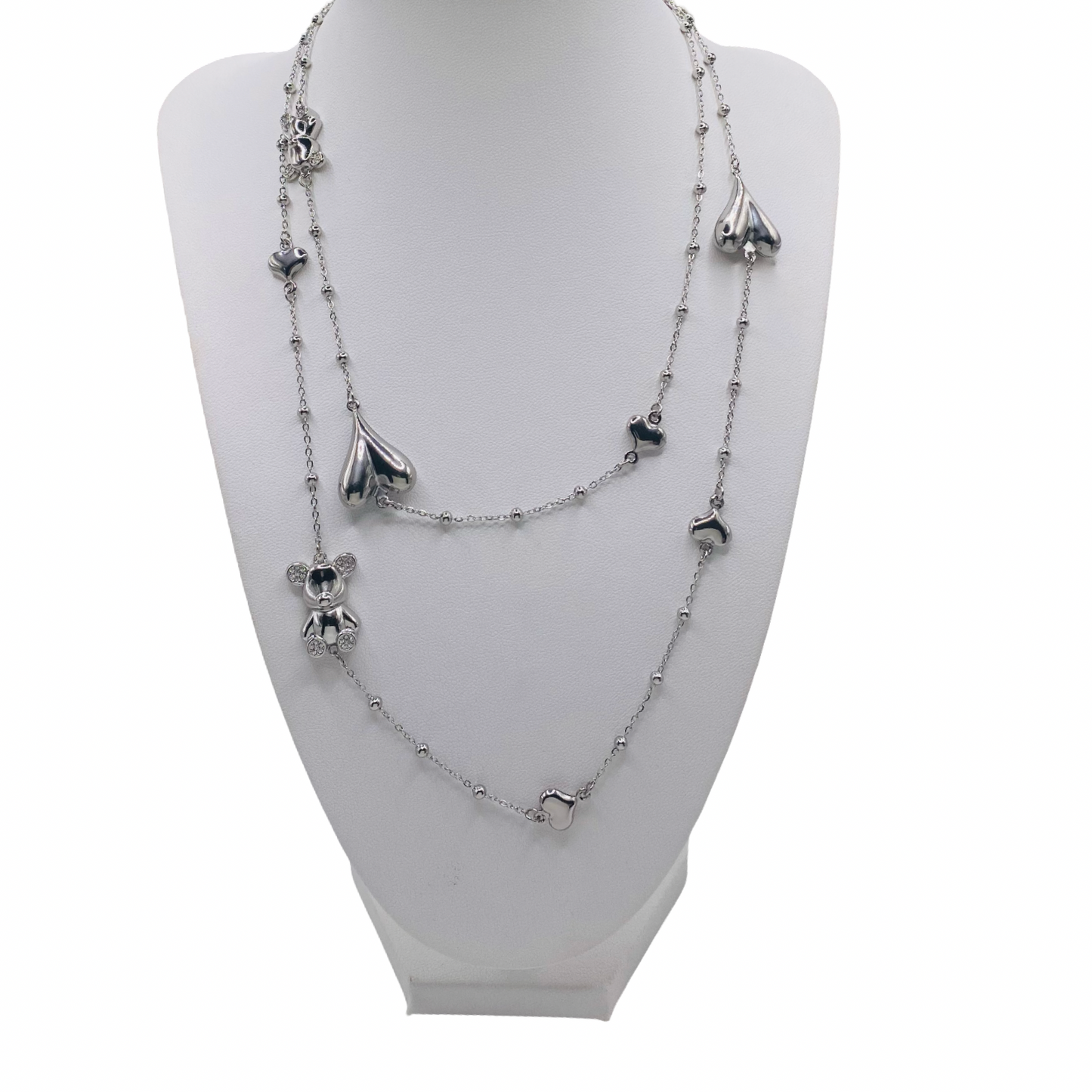 Collana Miss Teddy e Cuore Mix