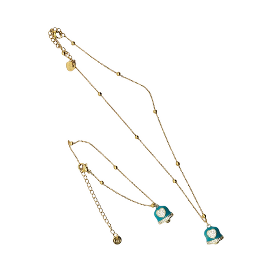 Set Miss Campanella Turquoise