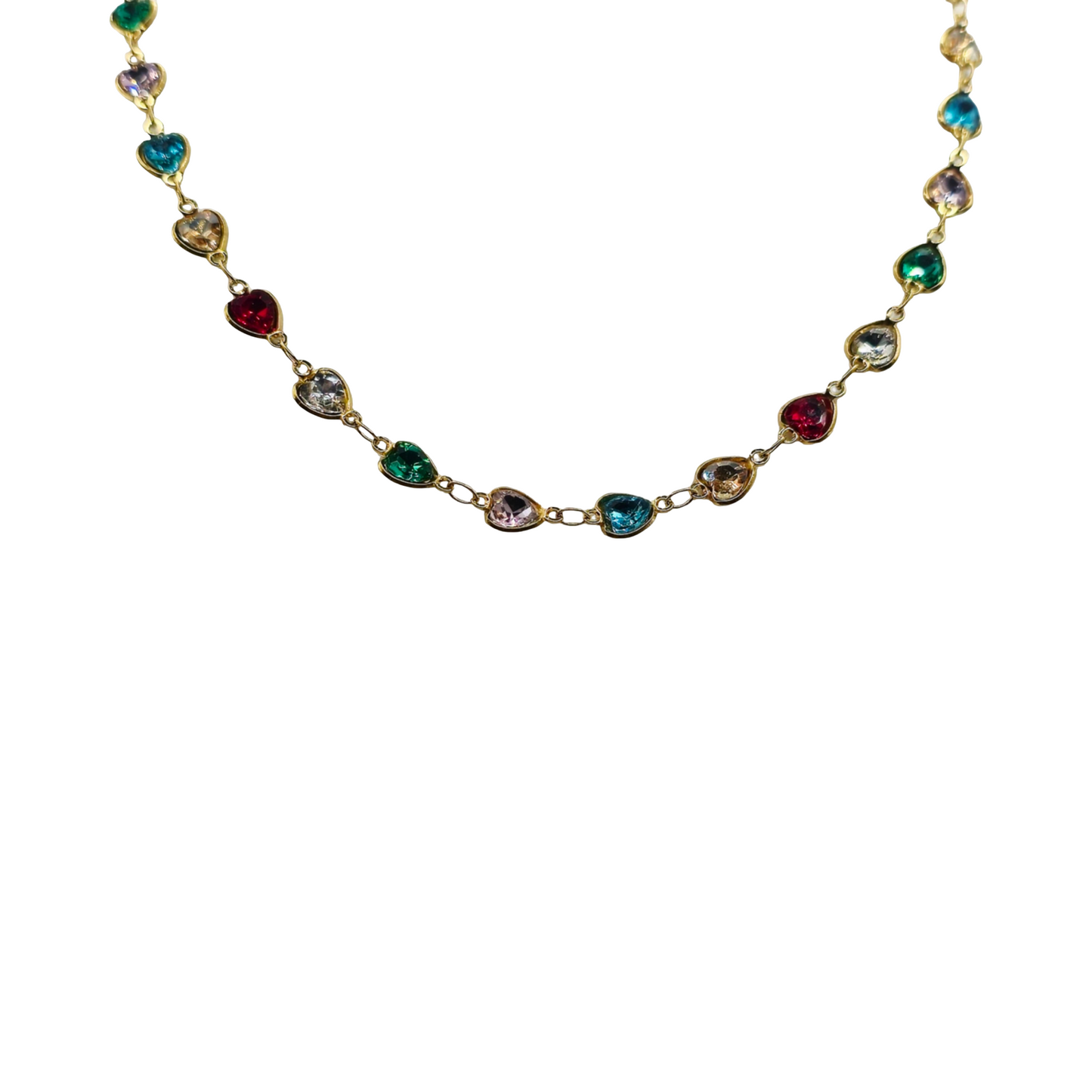 Collana Miss Tempesta di Cuori Colorata