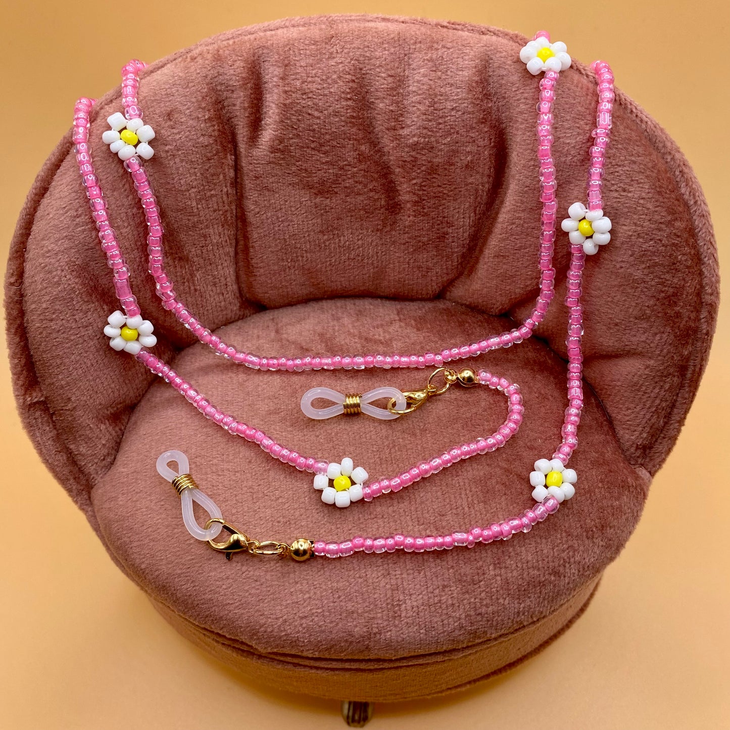 Collana per occhiali fiorellino