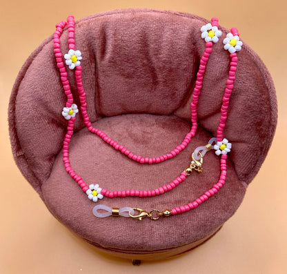 Collana per occhiali fiorellino