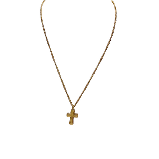Collana Unisex Croce Gold