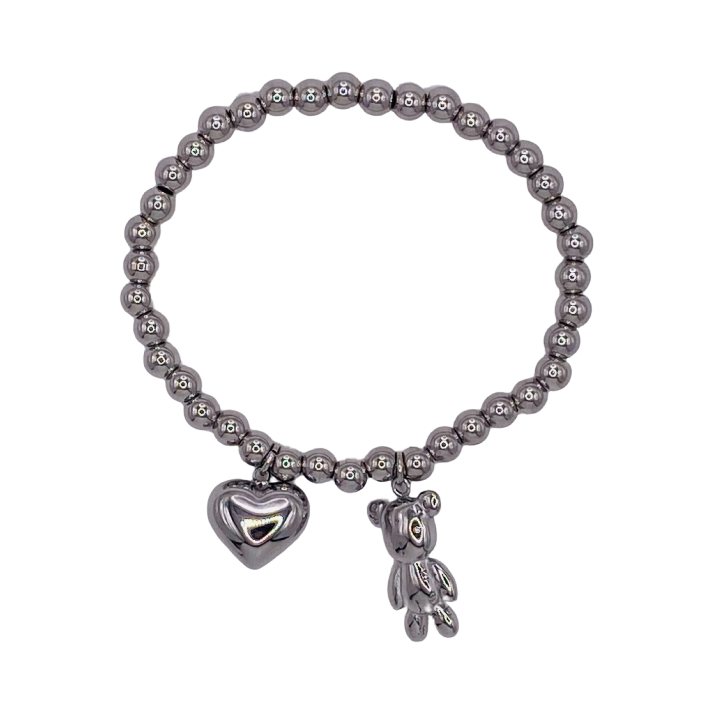 Bracciale elastico Miss Cuore e Teddy