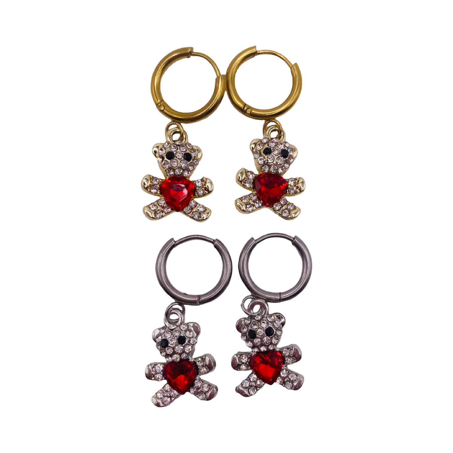 Orecchini Miss Teddy Strass Color