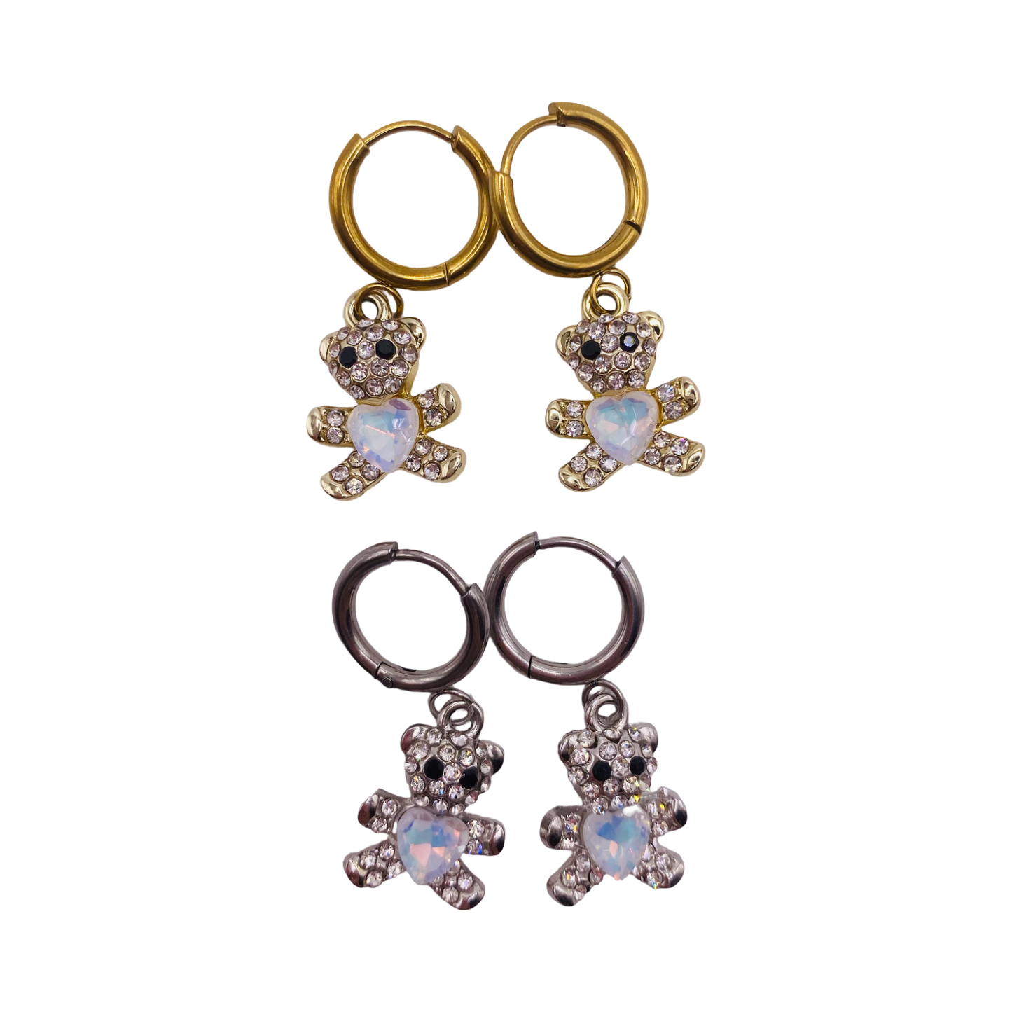 Orecchini Miss Teddy Strass Color