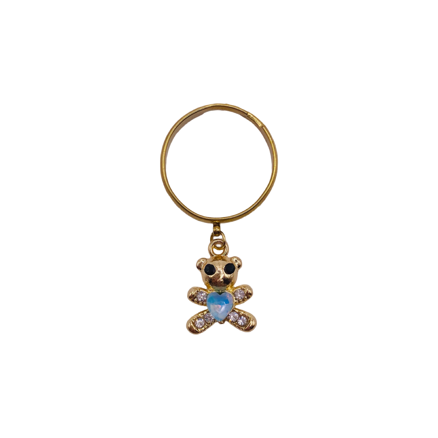 Anello Miss Teddy Strass Color