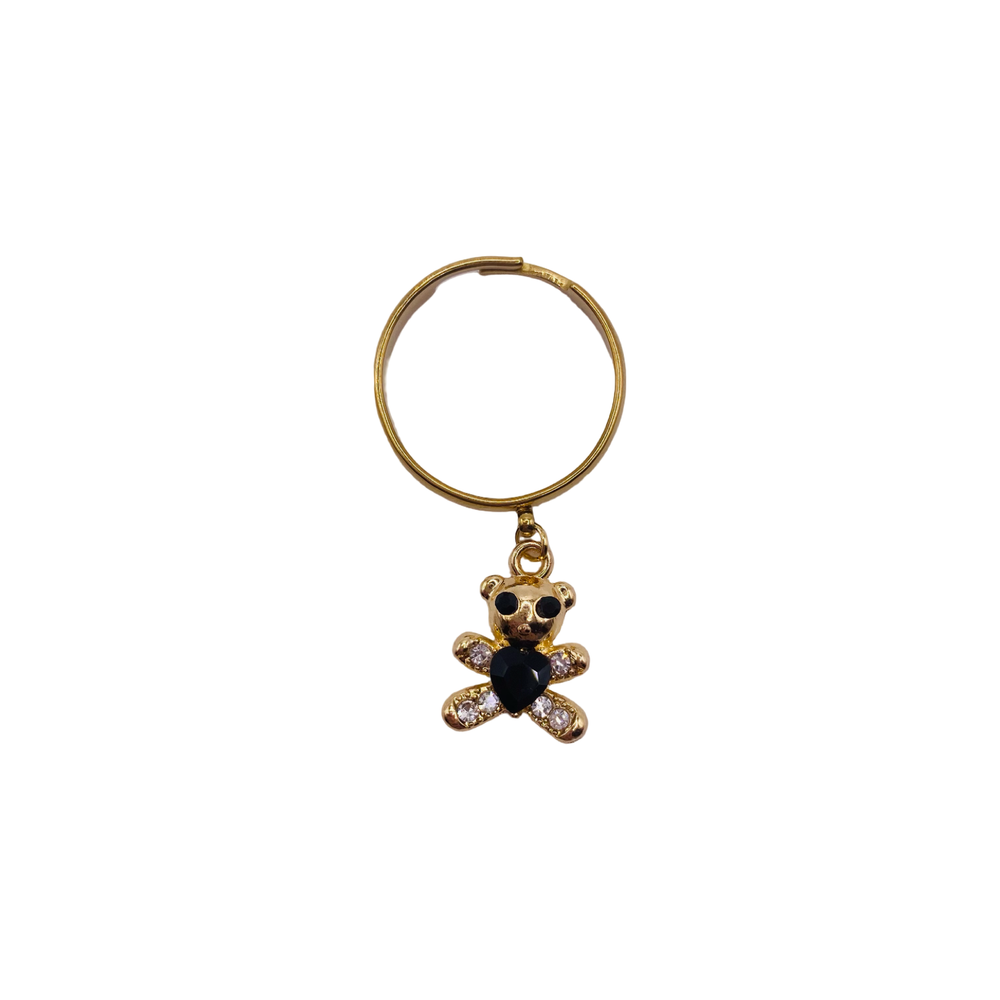 Anello Miss Teddy Strass Color