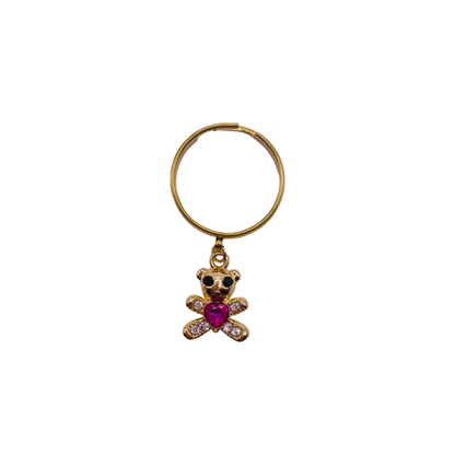 Anello Miss Teddy Strass Color