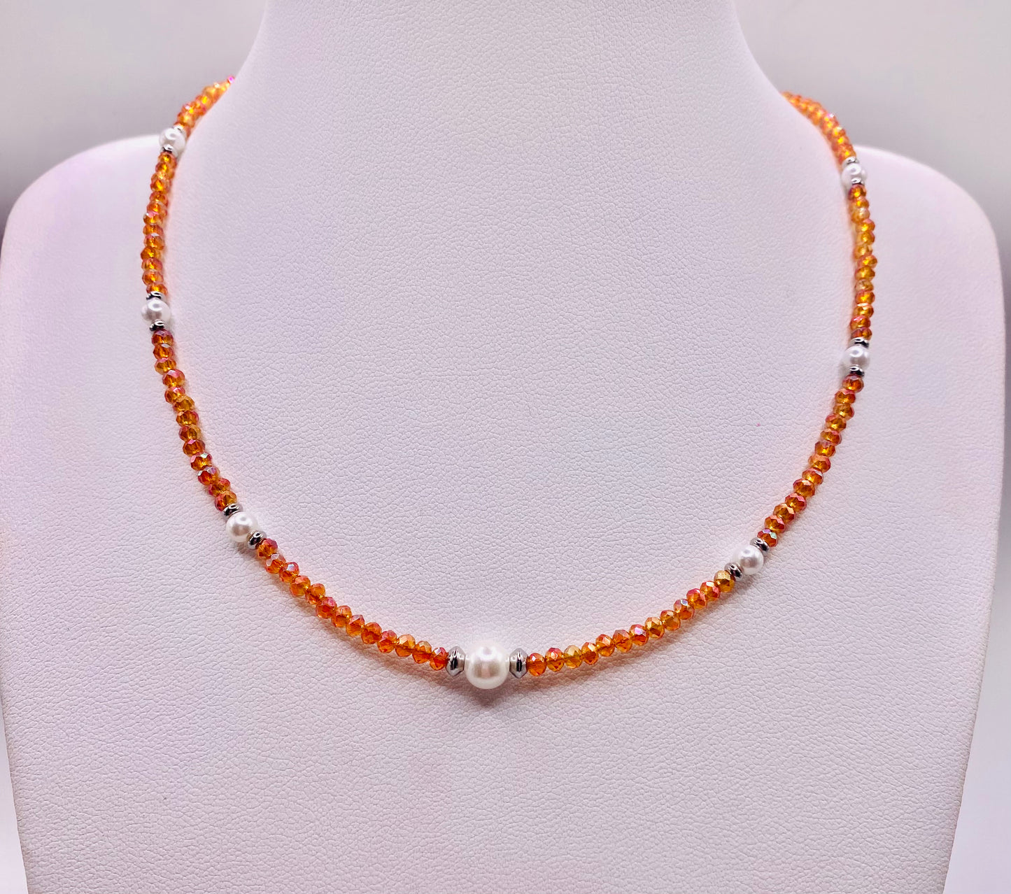 Collana Miss Perlina Silver