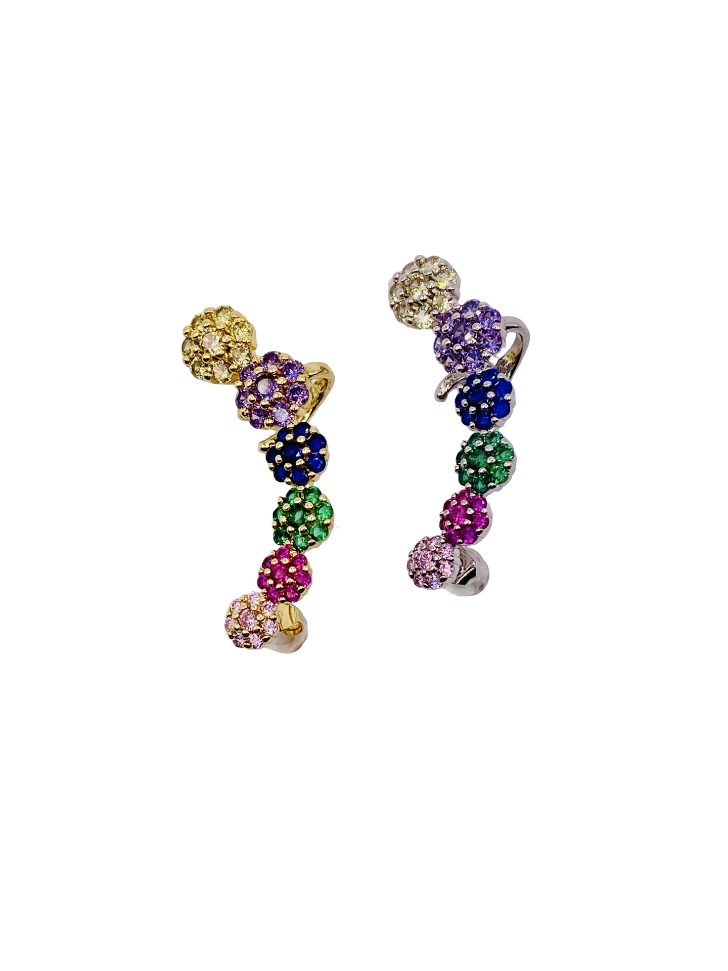 Orecchino Mono Miss Multicolor Flower