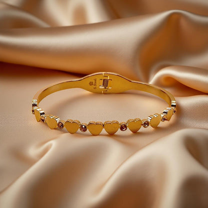 Bracciale rigido Miss Cuore Strass